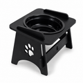 Comedouro Bebedouro Pet Suspenso Para Gato/Cachorro Com Tampas