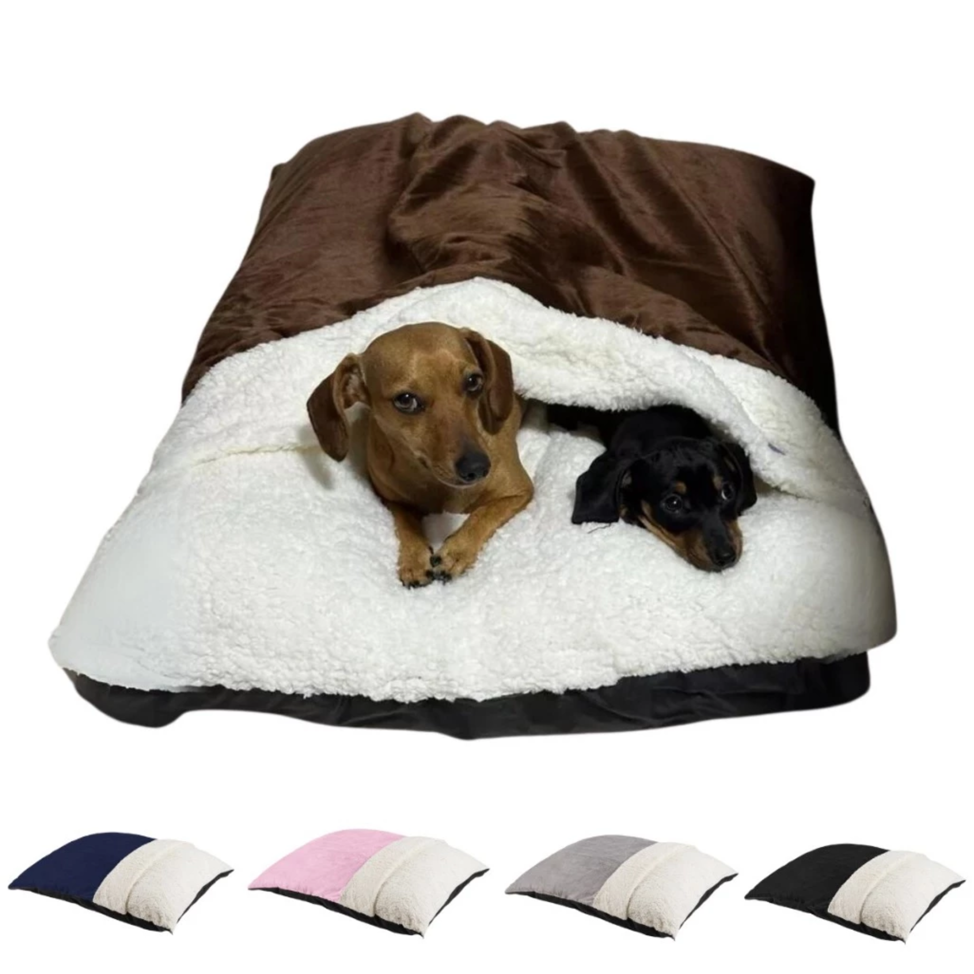 Caminha de Cachorro Cama Pet Saquinho de Dormir Para Gato Pele de Carneiro