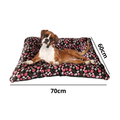 Cama Pet Grande Para Cães Colchonete Pet 70x60 Com Zíper