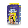50 unid - Tapete Higiênico PetCharm Slim 50cm x 60cm Para Cachorros