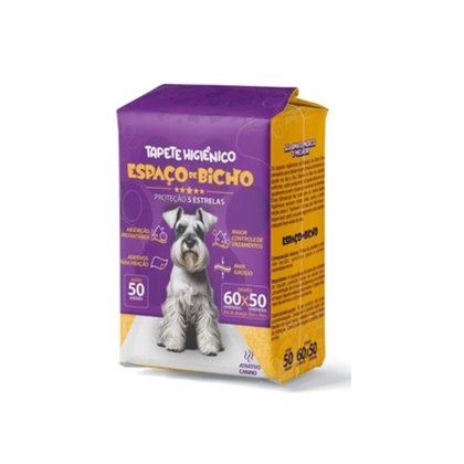 Tapete Higiênico Espaço De Bicho 50 Unidades 50x60 cm Envio Imediato