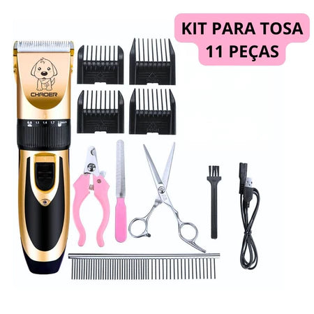 Kit para tosa pet 11 pecas